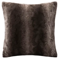 20"x20" Oversize Marselle Faux Fur Square Throw Pillow - Madison Park -Furniture Promotion Shop GUEST e8d8fbdd f260 4936 bbec 3b5fd59aadec