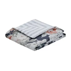 Sorrel Full/Queen 3pc Cotton Printed Reversible Coverlet Set Dark Blue -Furniture Promotion Shop GUEST ec89818e c51a 41a1 912a 5e5cf1c849bd