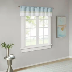 18"x50" Salem Polyoni Pintuck Window Valance - Madison Park -Furniture Promotion Shop GUEST ee5e69bb 3f9c 4e9e 9da7 8299aec2eda8