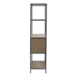 64" Callan 3 Shelf Bookcase With Storage Cabinet Gray - Madison Park -Furniture Promotion Shop GUEST f44e2540 8b91 4fc2 987b c365c5943fb6