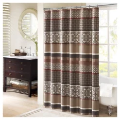 Cambridge Mosaic Stripe Shower Curtain -Furniture Promotion Shop GUEST f59de428 7bd6 4974 897d aa7b9004910a