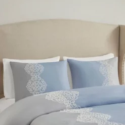 Madison Park Arabella Embroidered Microfiber Duvet Cover Set -Furniture Promotion Shop GUEST f71f4cbb d21a 41cb a932 67ca99226cc3