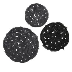 Set Of 3 Jax Iron Painted Wall Decor Blue -Furniture Promotion Shop GUEST fb1906ca 8885 4314 8118 1a405e1f51ce