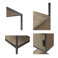 64" Callan 3 Shelf Bookcase With Storage Cabinet Gray - Madison Park -Furniture Promotion Shop GUEST fbe2a3e6 b863 4bfc a173 54b8fef11332