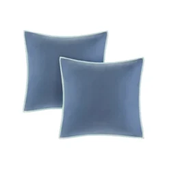 8pc Lian Cotton Printed Reversible Comforter Set Blue -Furniture Promotion Shop GUEST fcd69d6b 55a3 4769 b419 ae86ed110c35